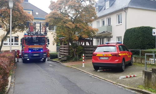 Die Feuerwehr eilte zum Kindergarten.