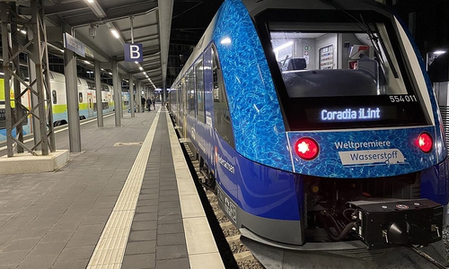 Wasserstoff-Zug in München