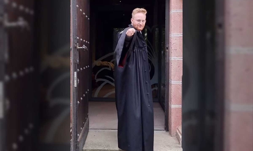 Vikar Morten Hennebichler von der Landeskirche Braunschweig.