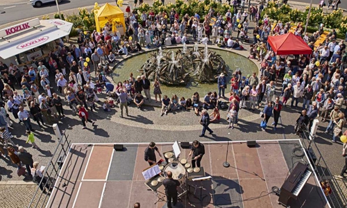 Das Theaterfest wird wieder mit Außenbühne stattfinden.