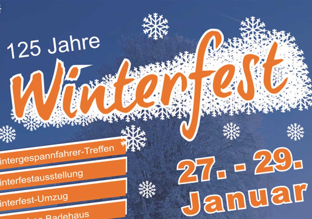 125. Winterfest in Sankt Andreasberg regionalHeute.de