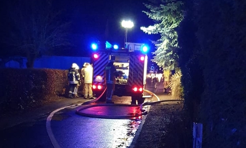 Die Feuerwehr musste in der Nacht zu einem Einsatz in Barmke ausrücken. 