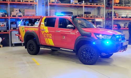 Der Pick-Up wurde individuell auf die Bedürfnisse des Landkreises Goslar zugeschnitten.