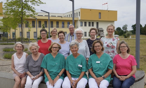 Die Grünen Damen und Herren am Helios Klinikum.