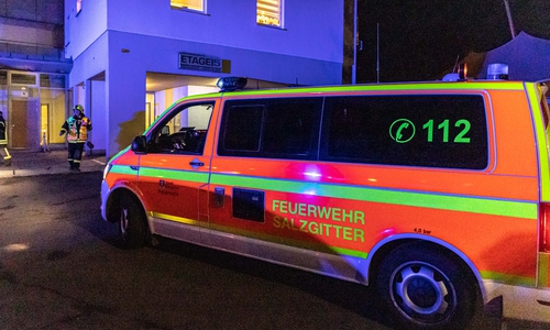 Die Feuerwehr wurde am Abend nach Lebenstedt gerufen. 