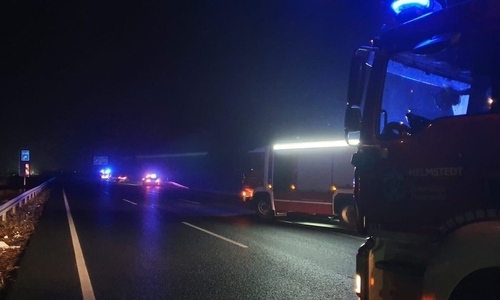 Auf der A2 kam es in der Nacht zu einem Unfall
