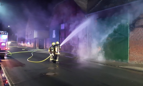 In der vergangenen Nacht kam es zu einem Brand in Süpplingen.