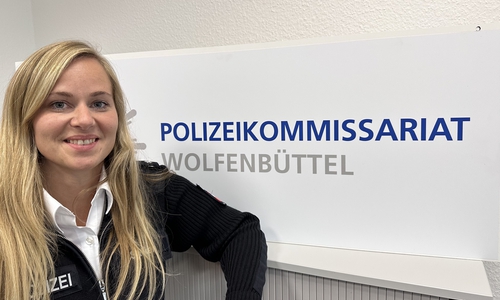 Carolin Spilker ist die neue Pressesprecherin der Polizei Wolfenbüttel.