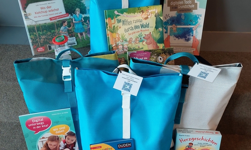 Die Rucksäcke sind gut gefüllt.