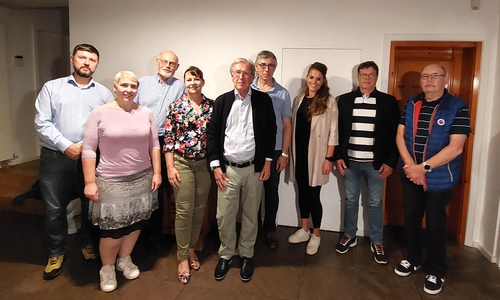 Die Gründungsmitglieder der Selbsthilfegruppe