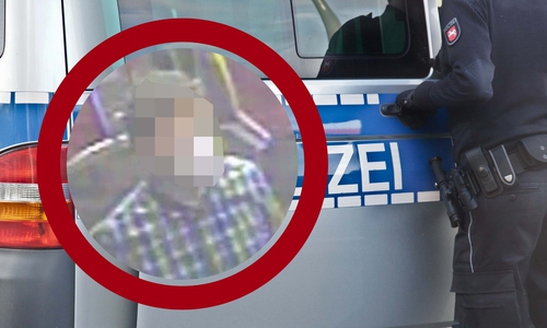 Die Polizei sucht nach diesem Mann. Er wird verdächtigt ein Kind beleidigt und verletzt zu haben. Unverpixeltes Bild im Artikel.