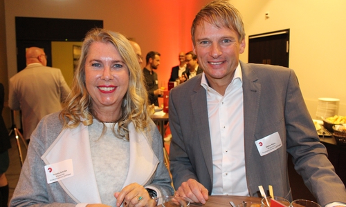 Die SPD-Landtagsabgeordneten Annette Schütze und Stefan Klein.