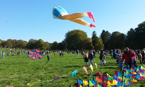 Das Drachenfest findet auch in diesem Jahr wieder statt. (Archiv)