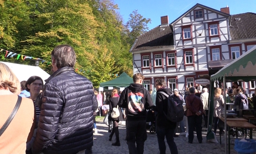 Das Apfelfest im Vorjahr war bereits gut besucht. (Archiv)