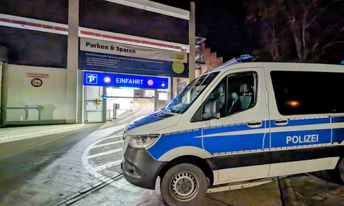 Im Parkhaus Schulwall gab es am Mittwochabend einen Polizeieinsatz.