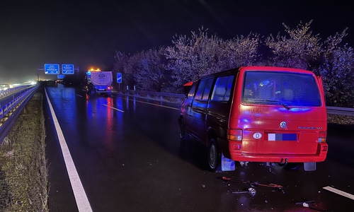 Auf der A39 kam es am Montagabend zu einem Unfall.