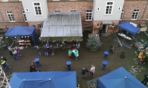 In der JVA Wolfenbüttel findet der Adventsbasar statt.