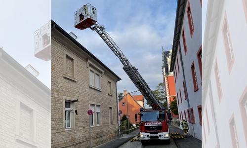 Die Feuerwehr übte in der JVA Helmstedt.