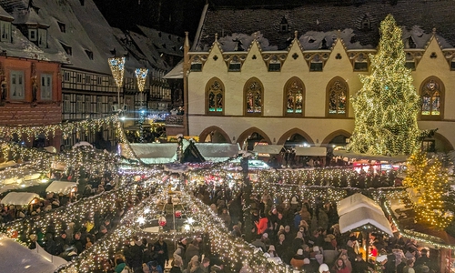 Der Weihnachtsmarkt Goslar bleibt heute ohne Musik.