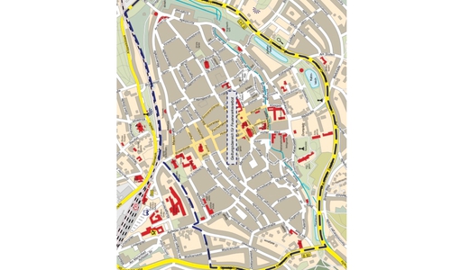 Die Verbotszone umfasst die Goslarer Altstadt.