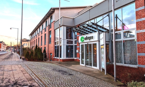 Das elaya Hotel in Wolfenbüttel.