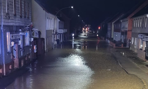 Das Hochwasser ist in Süpplingen angekommen.