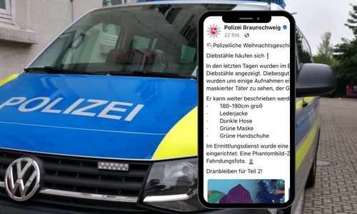 Auf Facebook berichtet die Polizei von vermehrten Einbrüchen in Braunschweig.