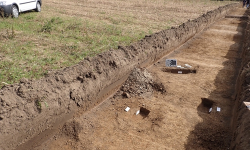 Zahlreiche Stellen untersuchten die Archäologen im Suchgebiet und konnten so spannende Funde erzielen.
