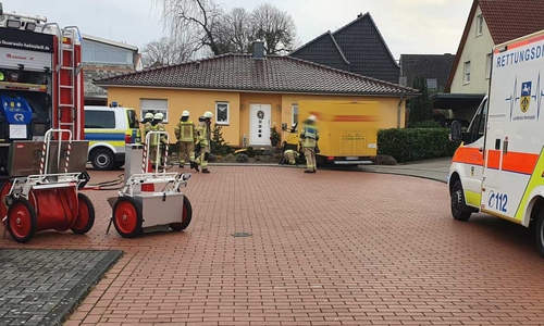Hier schoss der Paketzusteller etwas übers Ziel hinaus.