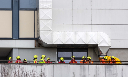 Die Feuerwehr war mit einigen Einsatzkräften vor Ort.
