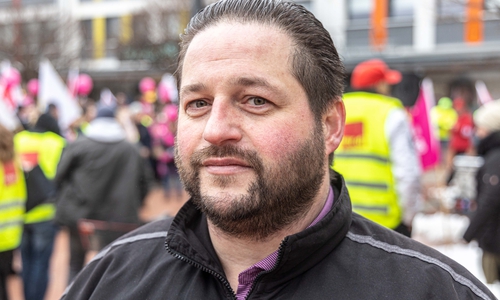 Mario Römer ist Vorsitzender der komba Gewerkschaft Salzgitter.