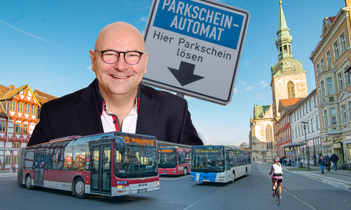 Der CDU-Fraktionsvorsitzende Marc Angerstein beantragt mit seiner Fraktion ein Mobilitätskonzept für Wolfenbüttel.
