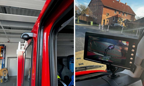 Das neue Sicherheitssystem im Einsatz.