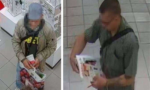 Dieser Mann wird von der Polizei gesucht. (ungepixeltes Bild weiter unten)