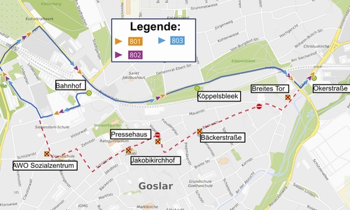 Von den Änderungen sind auch die Stadtbusse betroffen. 