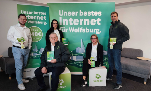 Das WOBCOM Vertreibsteam.