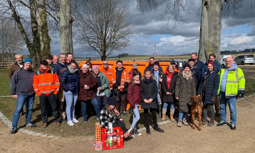 In Erkerode und Lucklum wurde fleißig Müll gesammelt.