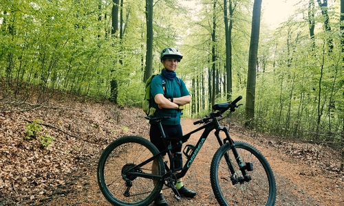 Tim Kersten, der amtierende Stadtradeln-Star 2022: Er verzichtete 21 Tage auf das Auto.