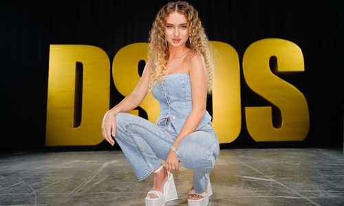 Monika absolvierte ihren ersten Auftritt bei den DSDS-Liveshows.