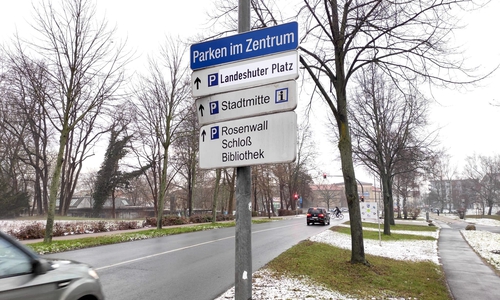 Die aktuelle Beschilderung soll überarbeitet werden.