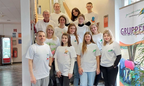 Die zehn Absolventen des Juleica-Kurses.