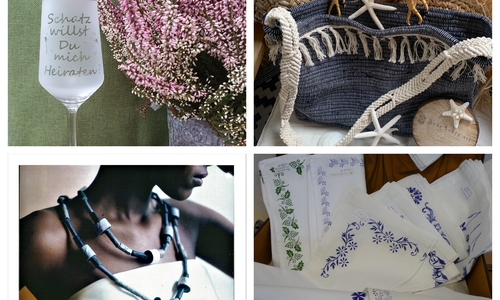 Beispiele der ausstellenden Künstler.