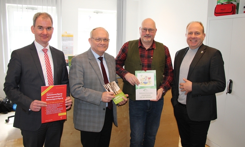 Im Büro der Betreuungsstelle im Rosenwinkel 10, Helmstedt