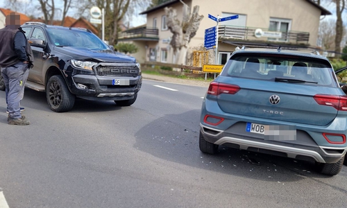 In Hillerse kam es am Nachmittag zu einem Unfall.
