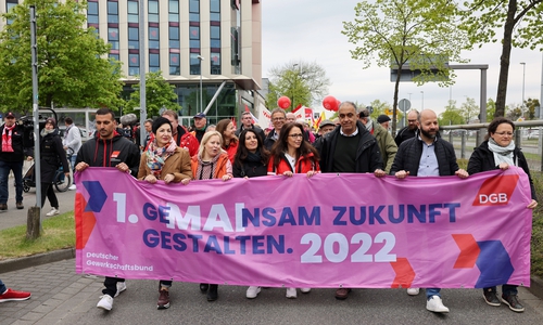 Archiv: Maikundgebung 2022.