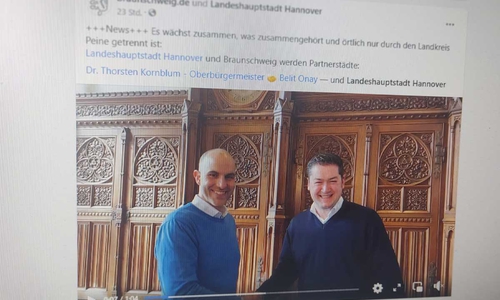 Für einige Braunschweiger (und auch Hannoveraner) dürfte die Meldung ein Schock gewesen sein. (Bildschirmfoto, Facebook)