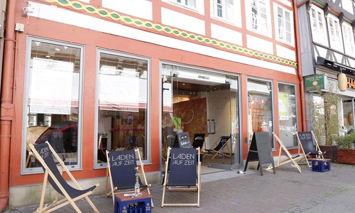 In der Langen Herzogstraße 16 gab es ein Jahr lang wechselnde Angebote.