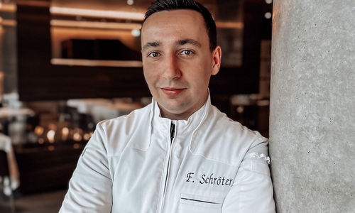 Fabian Schröter ist der neue Küchenchef.