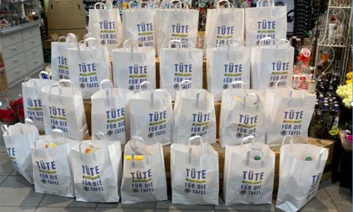 Die Aktion "Tüte für die Tafel" startet im April.