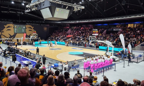 Die Volkswagen Halle war gut gefüllt.